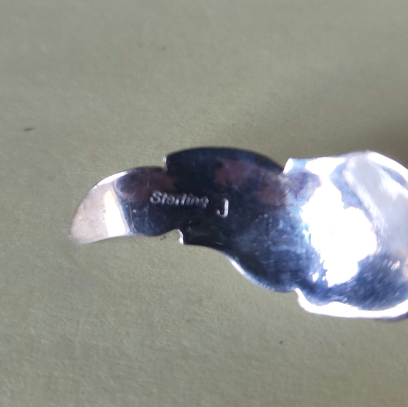 Sterling feather pendant - Picture 4 of 4